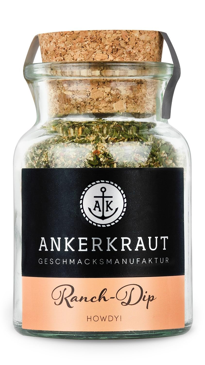 Ankerkraut Ranch Dip, 60g i korkglas