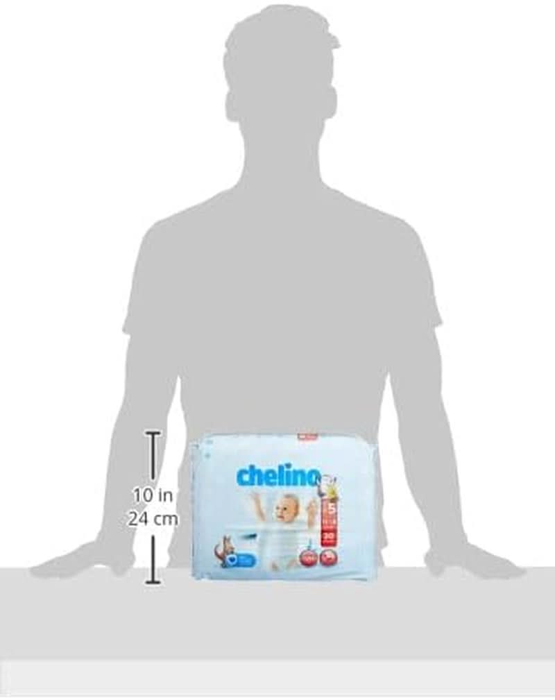 Ble Chelino Love, str. 5, 13 - 18 kg, 30 bleer Mor og barn Naty Shop