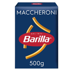 Pasta Barilla Classic Maccheroni no. 44 af højkvalitets durumhvede, altid al dente, 500g