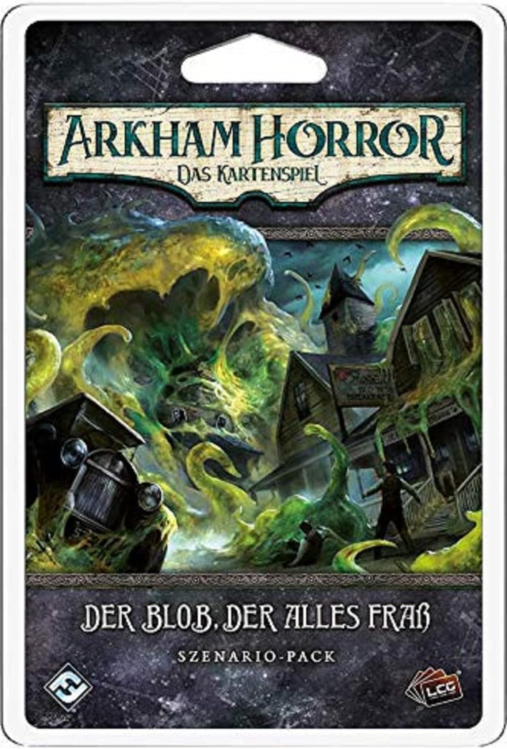Fantasy Flight Games, Arkham Horror: LCG, Core Game, Expert Game, Card Game, 1-4 spillere, i alderen 14+, 45+ minutter, tysk, flerfarvet, farverigt