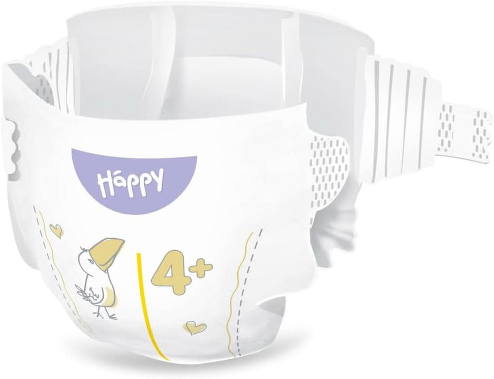 Bleer Bella Baby Happy Soft & Delicate str. 4+ Maxi plus 9-15 kg HAPPY BOX 112 stk. Mor og barn Naty Shop