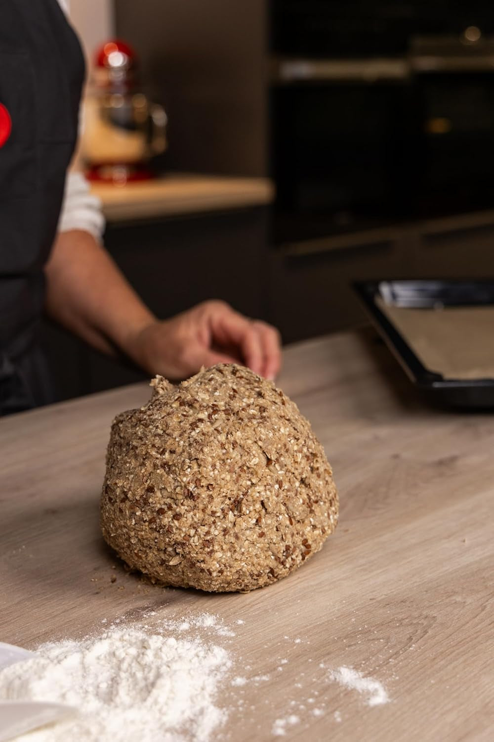 RUF Lieblingsbrot Protein, Brot-Backmischung, Brotmischung, Brotteig-Mischung, Proteinreiches Brot, Glutenfrei, Ohne Mehl & Hefe, 1 X 500G Naty Shop