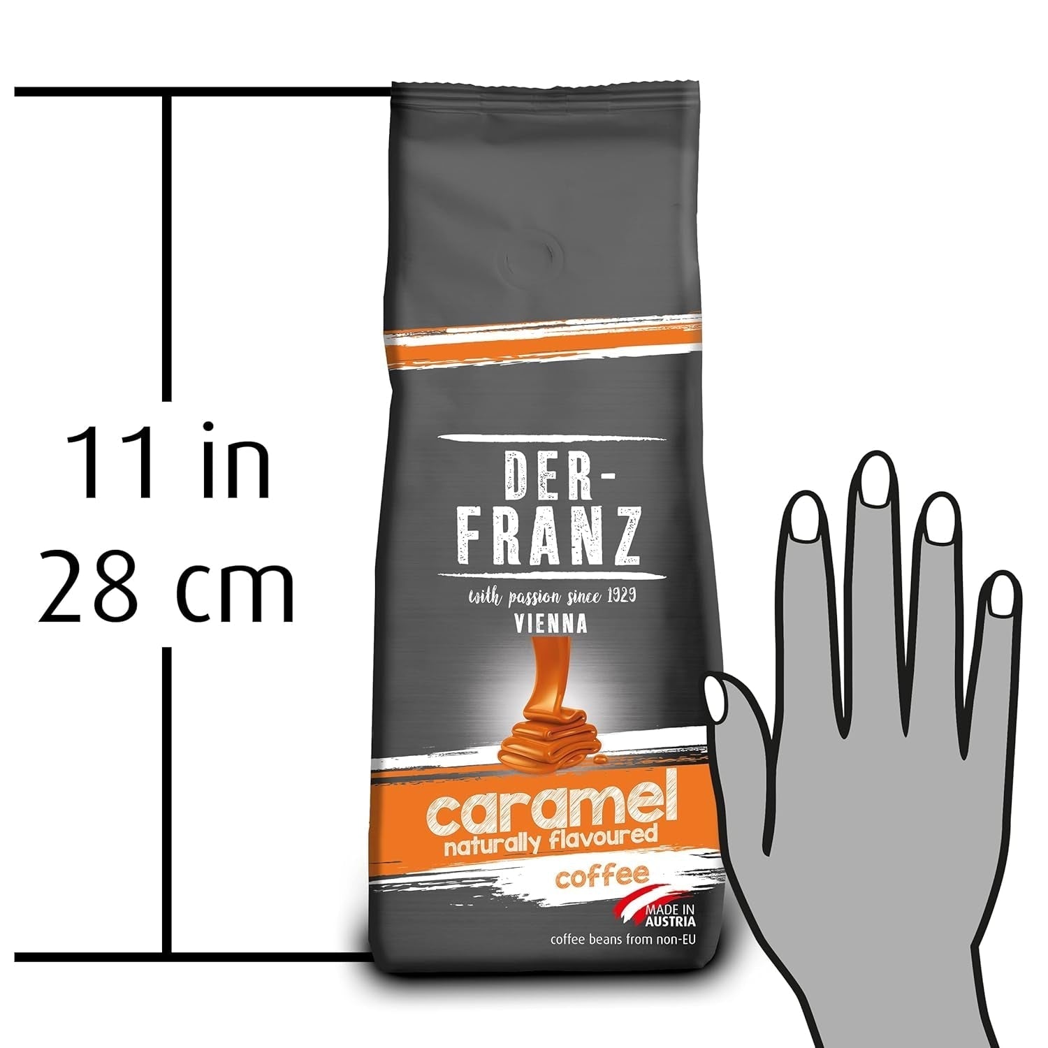 Cafea Der-Franz, boabe de cafea Arabica și Robusta Cafea Naty Shop
