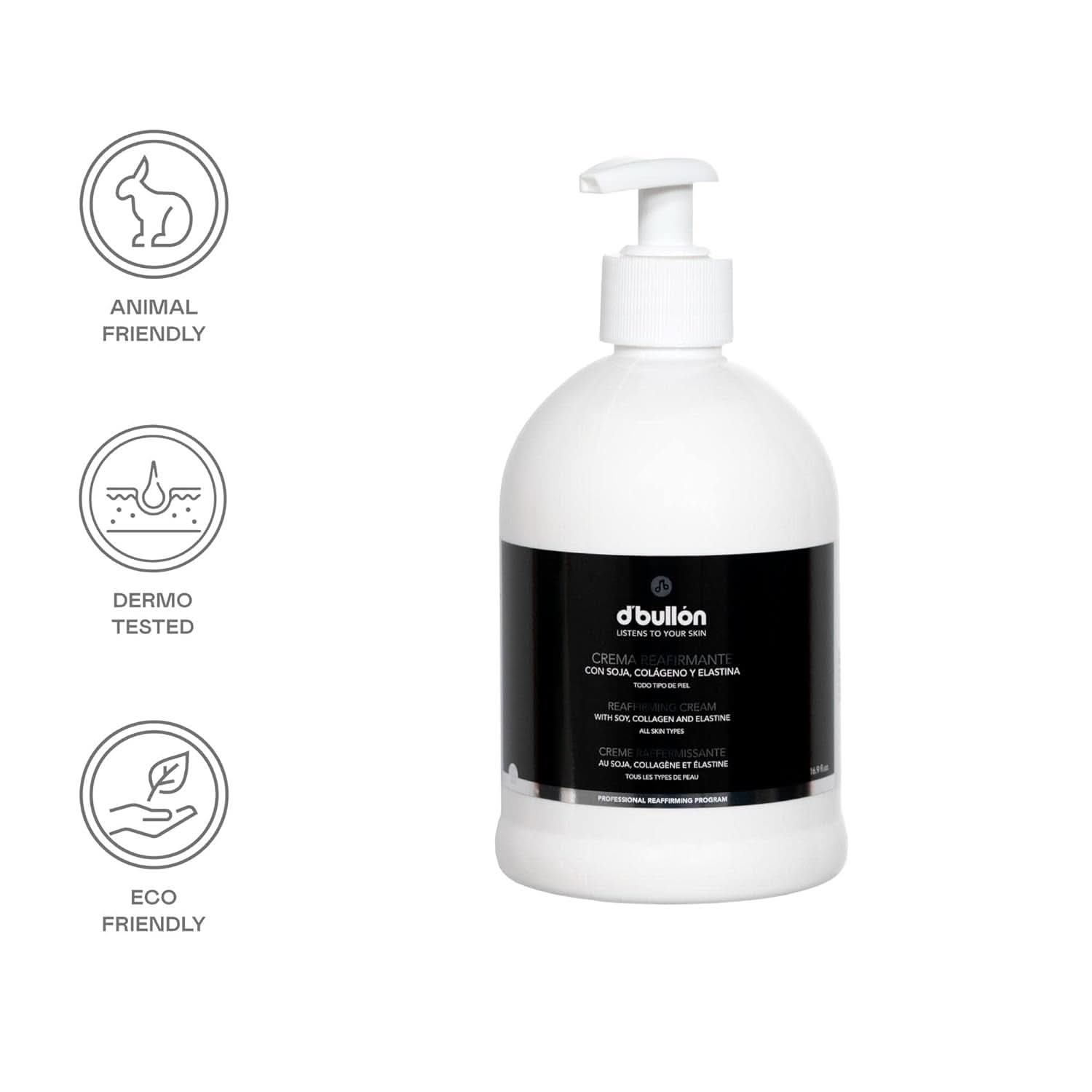 D'Bullón Professional cremă de întărire a sânilor cu soia, colagen și elastină - 200 ml Cosmetice si Infrumusetare Naty Shop