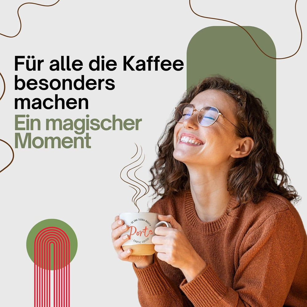 Spezialitätenkaffee Bohnen 100% Arabica Natural Mittlere Röstung Gewaschener Prozess Zitrus Schokolade Karamell Schattenanbau Sierra Nevada (250 g, Castillo)