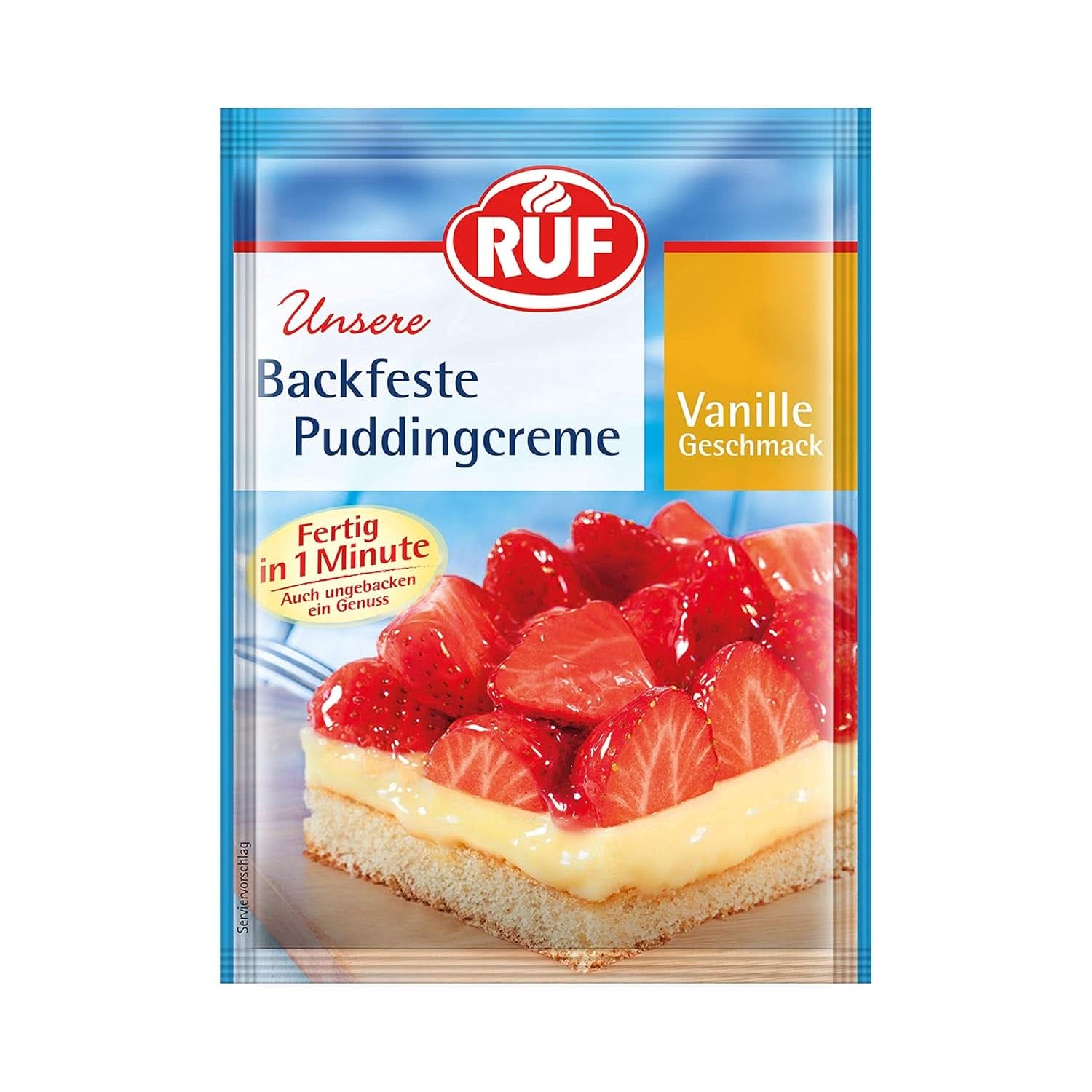 RUF Cheesecake Aid, praf de cremă pentru un amestec de cheesecake Sprinkles Naty Shop 42 grame Cremă de budincă