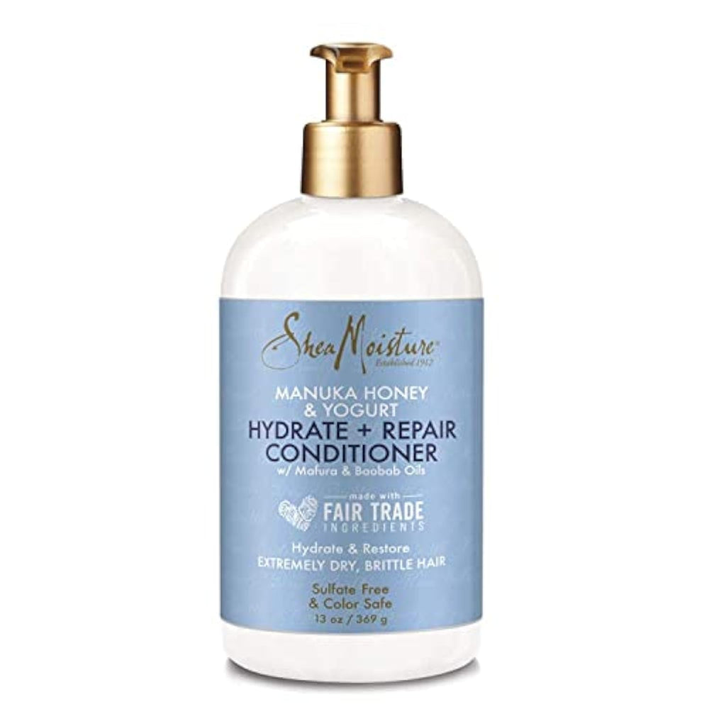 Sheamoisture Hydrate & Repair, Extreme Dry and Brittle Hair Conditioner, Manuka Honning og Yoghurt Sheamoisture Hair Care 369 gram