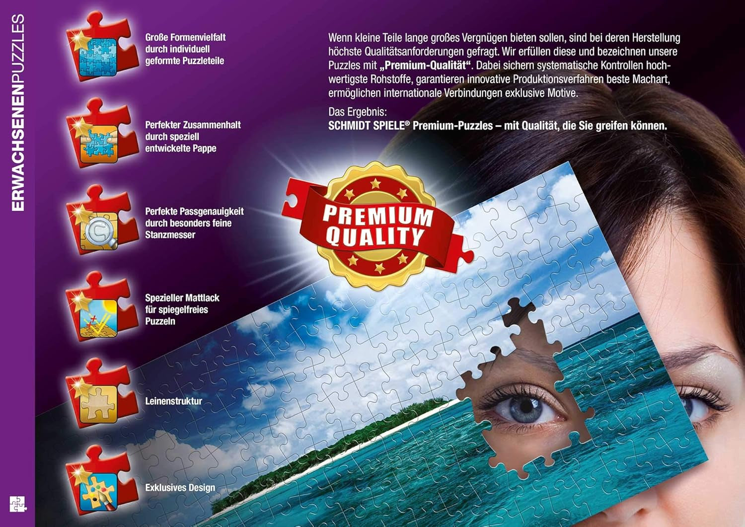 Schmidt Spiele 58288, Oplev verden, puslespil 1000 brikker Puslespil Naty Shop