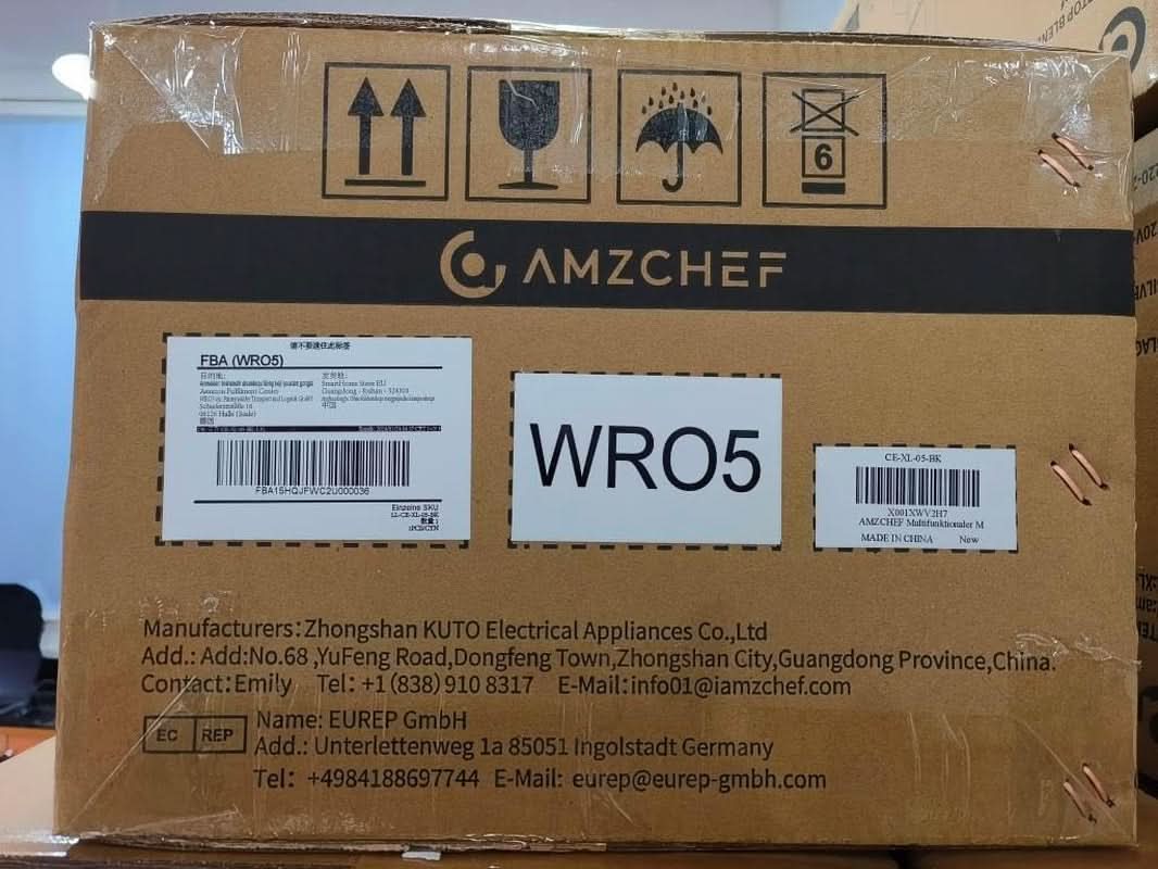 Blender AMZCHEF, 8 smarte menuer og 10 hastigheder, LCD touchskærm Køkken Naty Shop