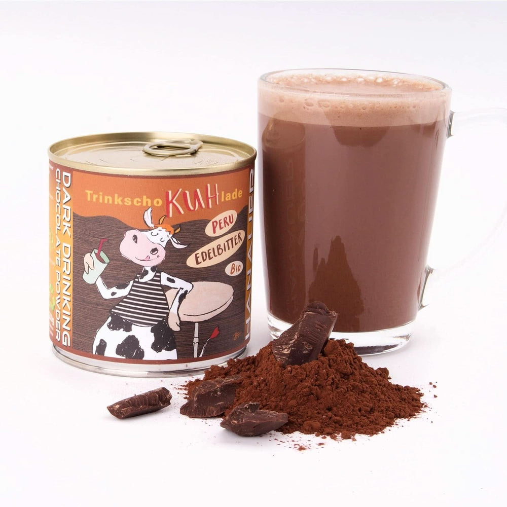 Drikkechokolade, økologisk - æske 250 gram Kakao og varm chokolade Naty Shop Mælkechokolade