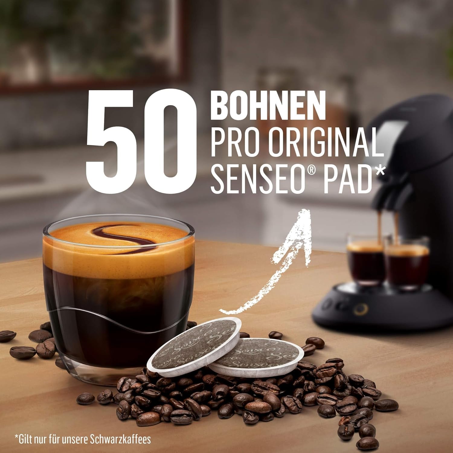 Senseo Pads Classic, Vorratspackung, 5 x 32 Getränke, 160 Kaffeepads