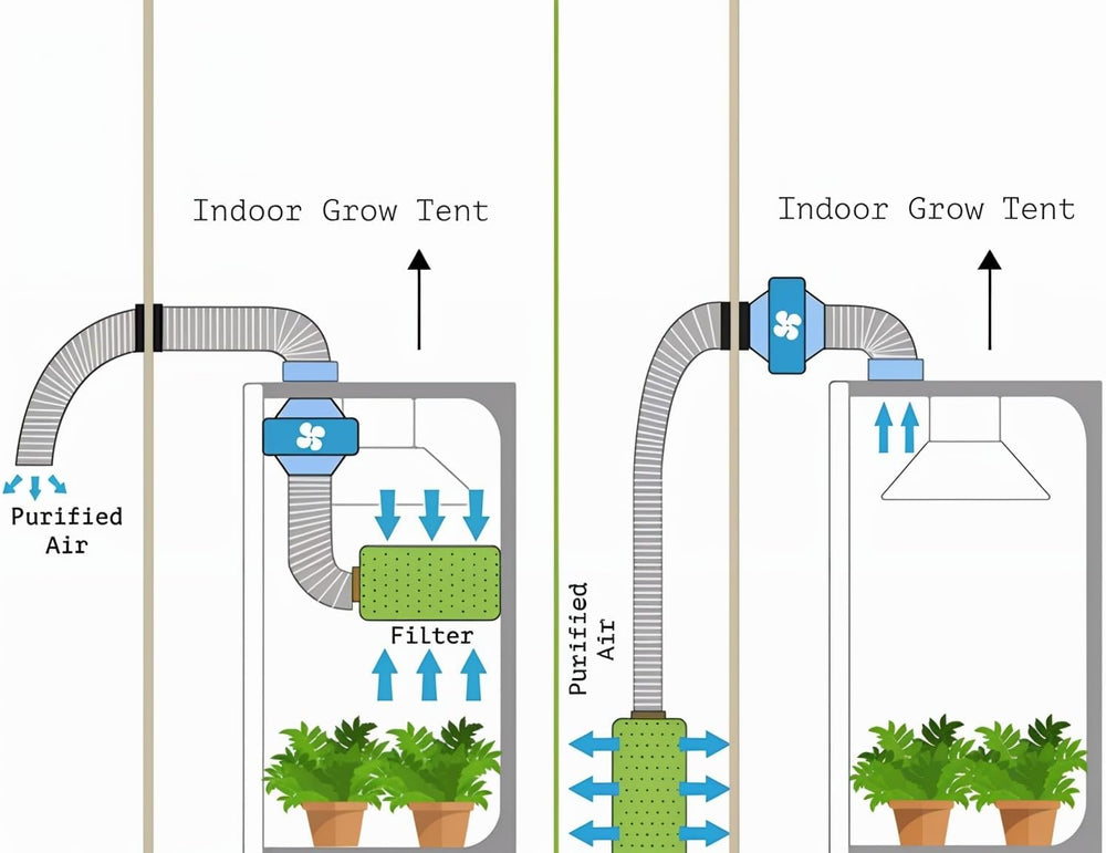 Grow Telt 80x80x180cm Grow Telt med aftagelig vandtæt bundbakke Ideel størrelse til hydroponics