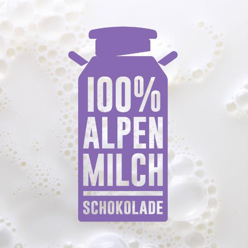 Milka Noisette – Alpine mælkechokolade med delikat og cremet hasselnøddefyld – 25 x 90g