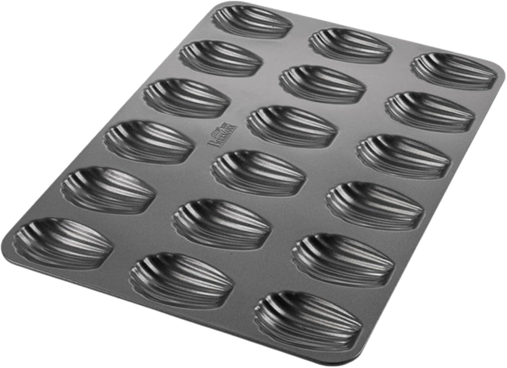 Birkmann, Easy Baking, Donutblech, Backform Für 6 Donuts, Mit Hochwertiger Antihaftbeschichtung, Ø 9 Cm, Mit Rezept, 881631 Forme og bakker til bagning Naty Shop 18Er Madeleineform