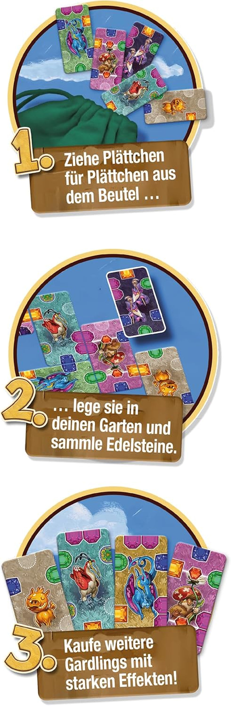 Schmidt Spiele 49465 Gardlings, Taskebyggespil