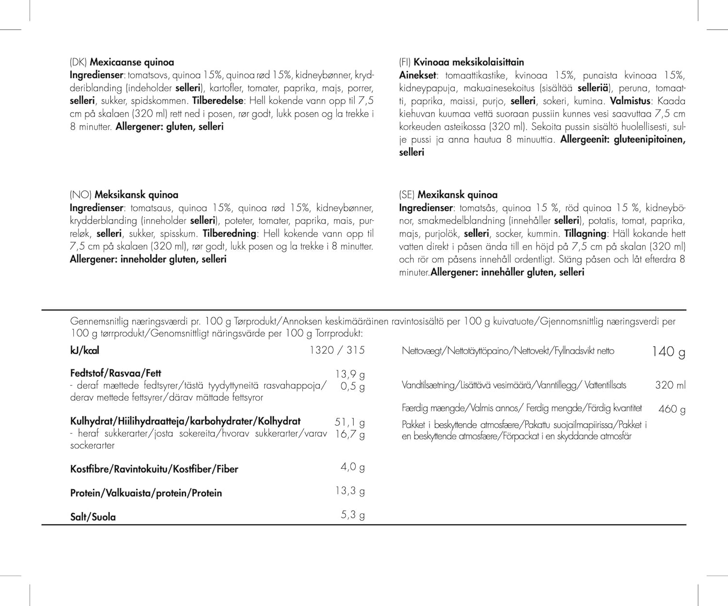 Quinoa - mexicansk stil