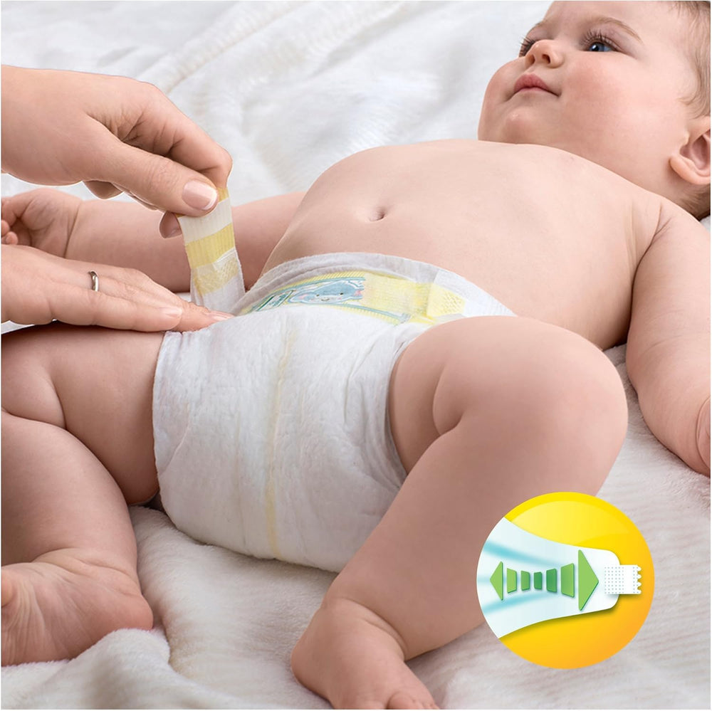 Pampers Premium Protection bleer til nye babyer, Jumbo pack, str. 1, 72 stk
