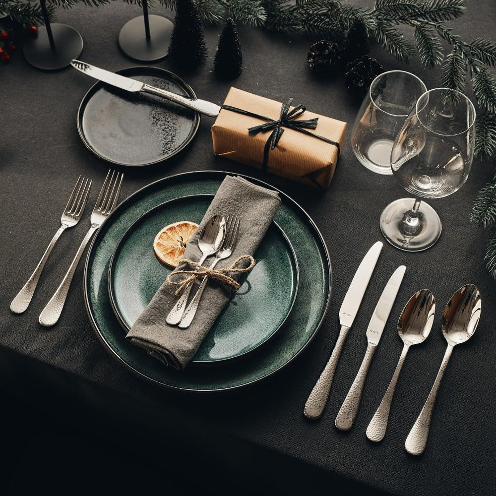 Amefa Sierra tacâmuri a stabilit 6 persoane | 24-părți Oțel inoxidabil 18/10 Bucatarie Naty Shop