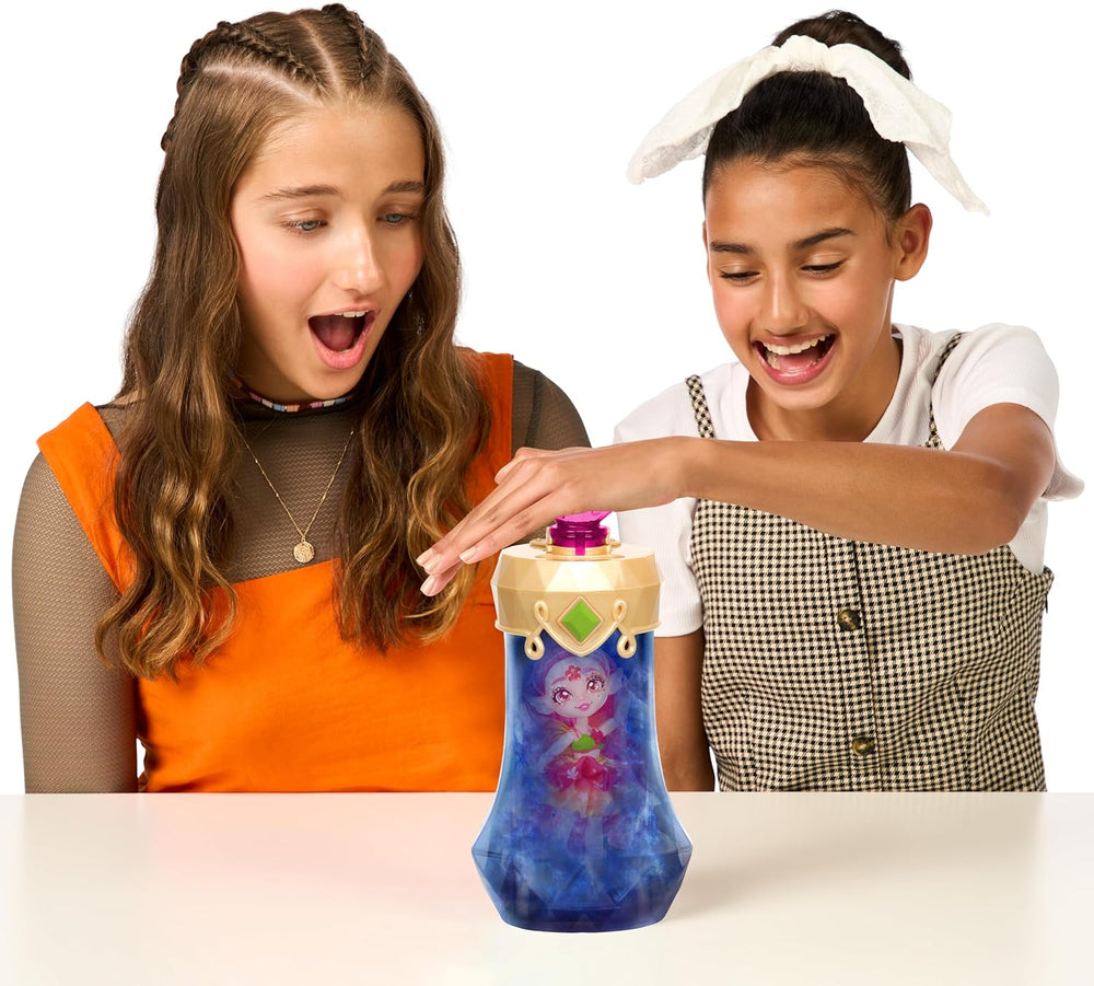 Păpușa Pixlings Faye cu aspect de căprioară: Dezvăluirea magică a frumoasei și detaliatei păpuși Pixlings de 16,5 cm într-o sticlă de poțiune magică