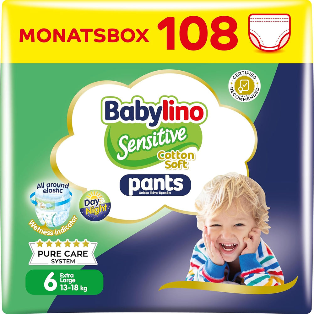 Bleer Sensitive Cotton Soft, str. 4, Bukser Maxi (7-13 kg), 22 stk.