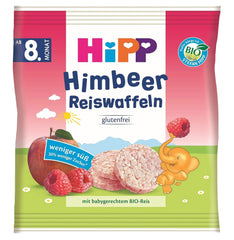Økologiske snackprodukter Hipp hirsebarer, pakke med 7 (7 x 30 g) Mor og barn Naty Shop 7 x 30 gram Hindbær