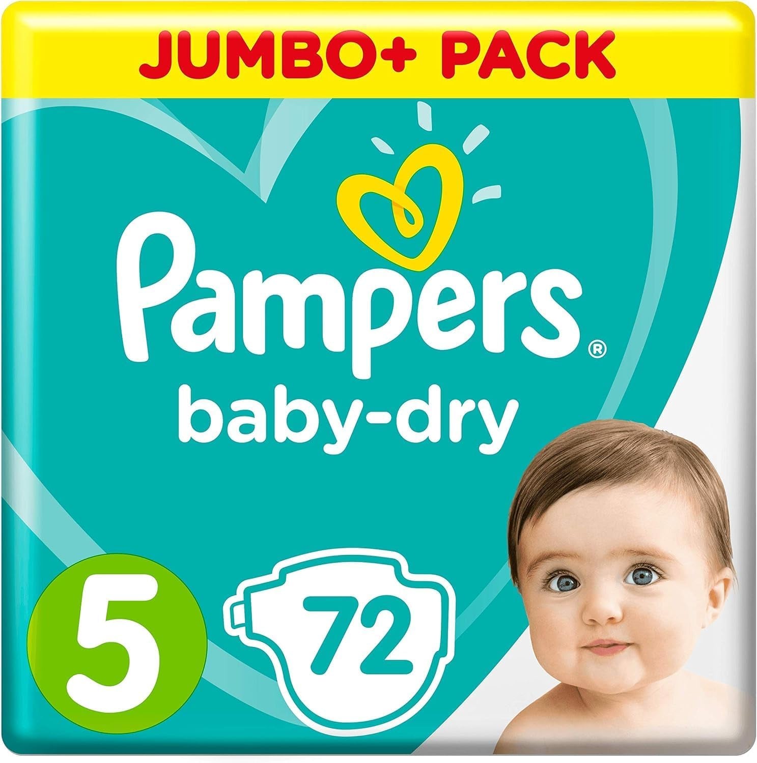 Pampers (gammel version), trusser, str. 4, 9 kg-15 kg, trepakning (1 x 88 bleer)