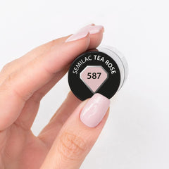 UV Neglelak Semilac Hybrid 587 Tea Rose 7ml Fiori Collection