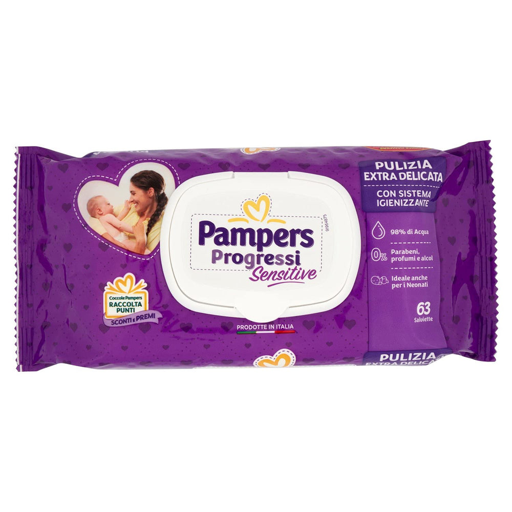 PAMPERS Sensen vådservietter, refill pakke 56