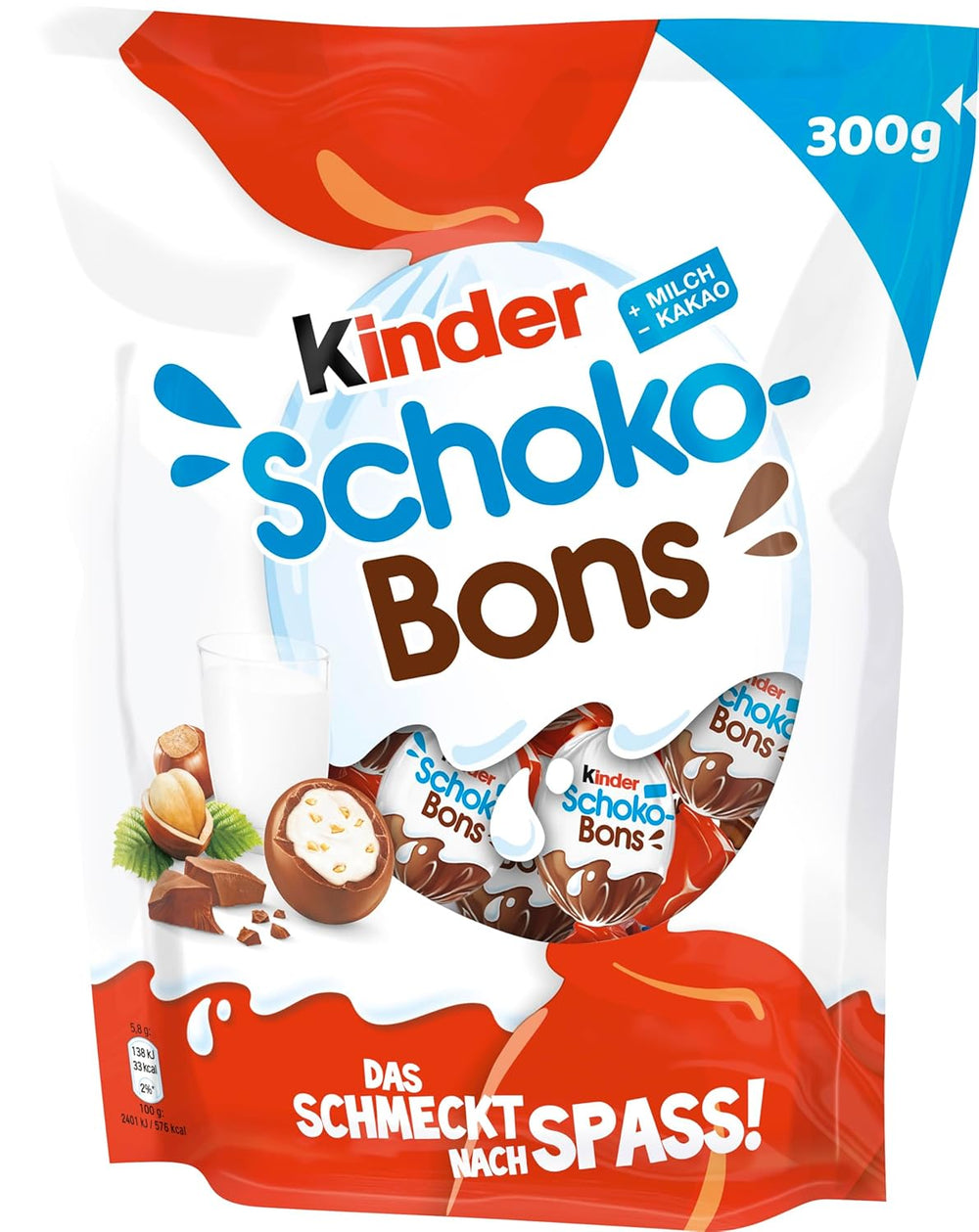 Kinder Schoko-Bons, 300 g (pakke med 3)