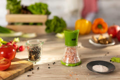 KUHN RIKON krydderikværn Mini (grøn), plastik, 12 X 12 X 8 cm Kværne og skæremaskiner Naty Shop