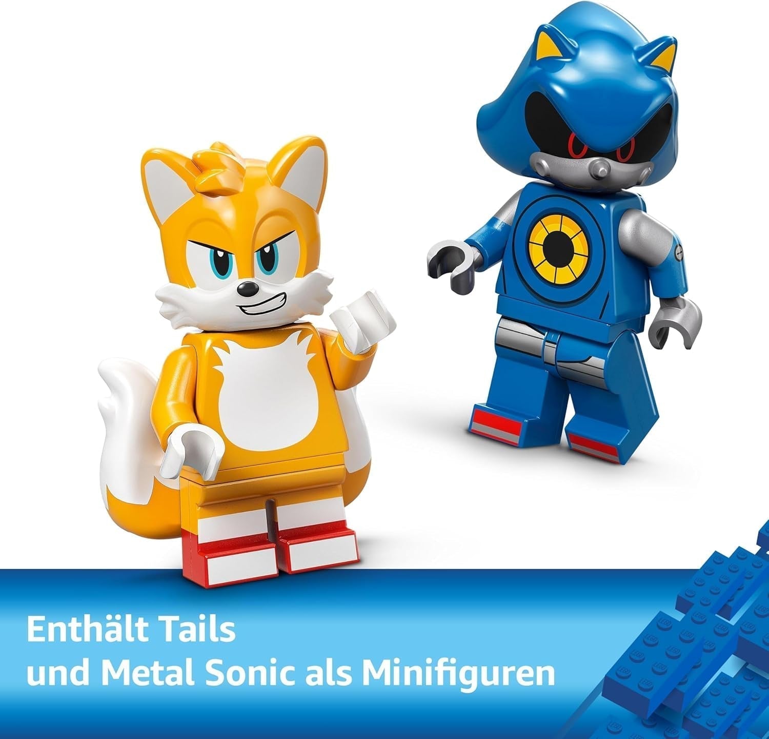LEGO Sonic the Hedgehog Cyclone vs. Metal Sonic - Mechs samlerlegetøj med 2 videospilsminifigurer - Gaveidé til drenge og piger fra 8 år og teenagespilfans 77002 Byggesæt Besuche den LEGO-Store