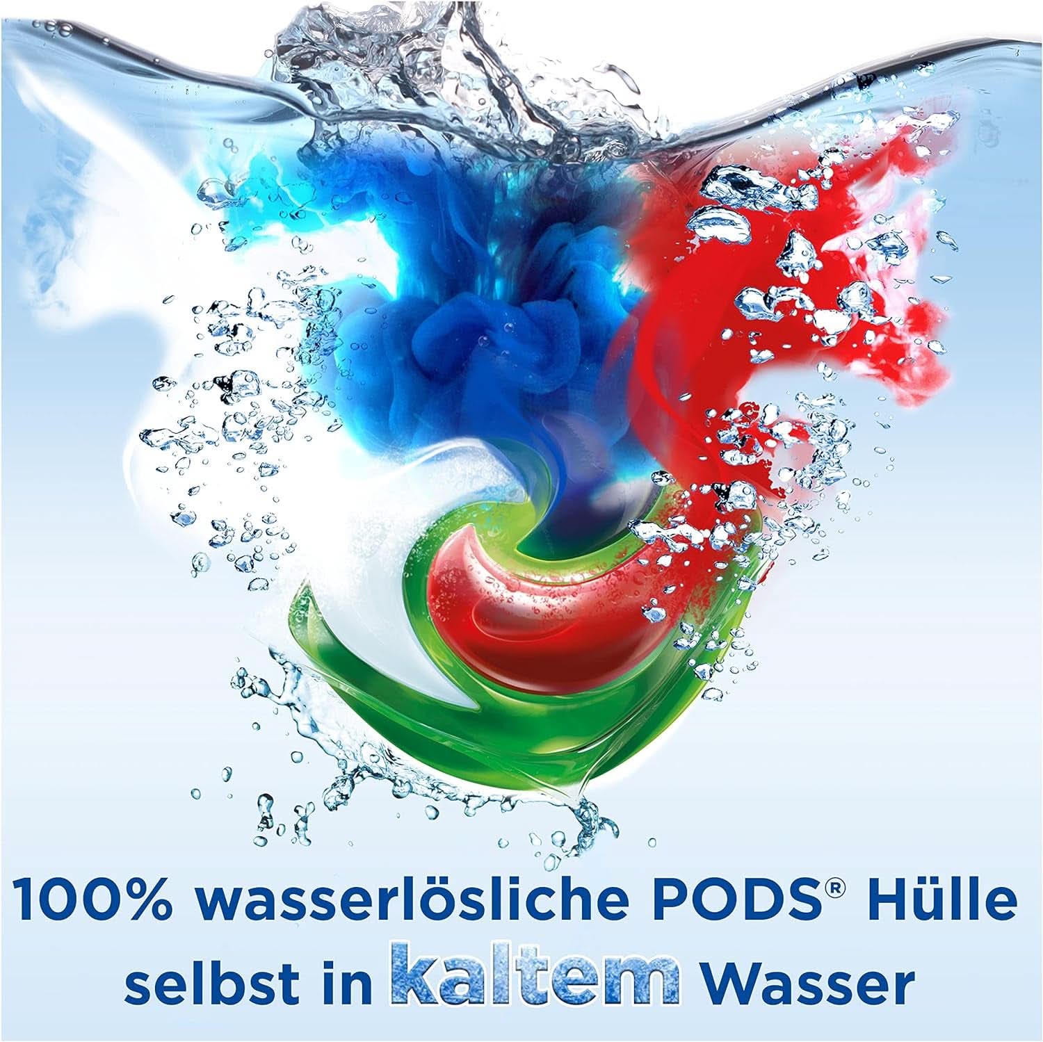 Ariel Allin1 PODS, Farve+ flydende vaskemiddelkapsler 53 vaske, fremragende pletfjernelse i den første vask Vaskemidler Rufe Naty Shop