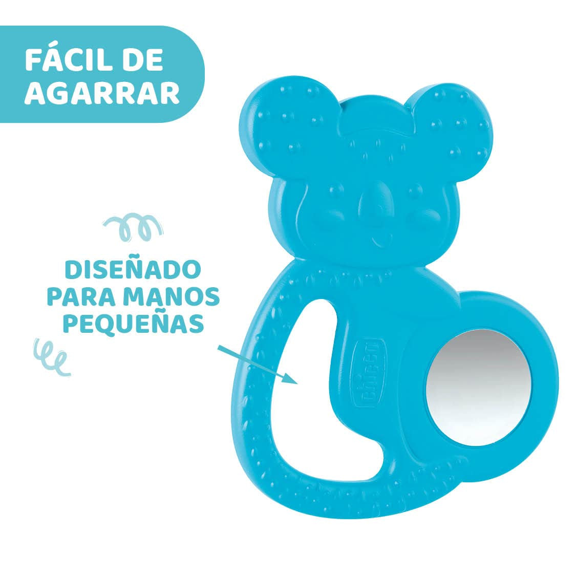 Jucărie de dentiție Chicco Fresh Power 3D Koala, 4M+
