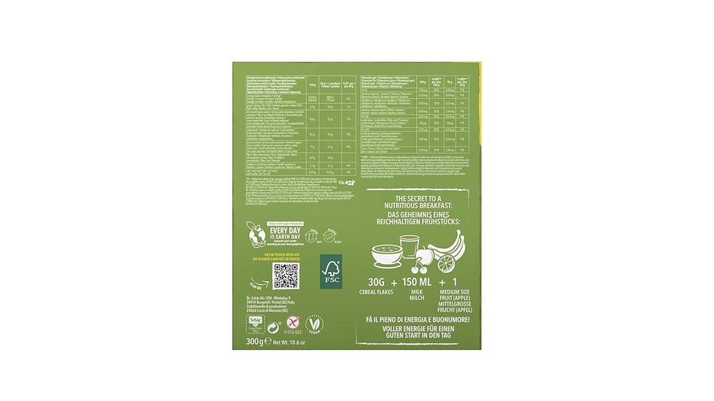 Glutenfri kornflager 300 g, pakke med 8