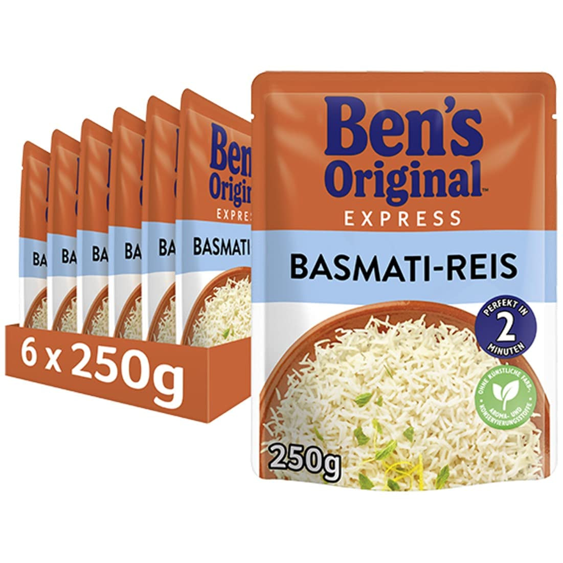BEN'S ORIGINAL™ Express Basmatiris 6 x 220 g
