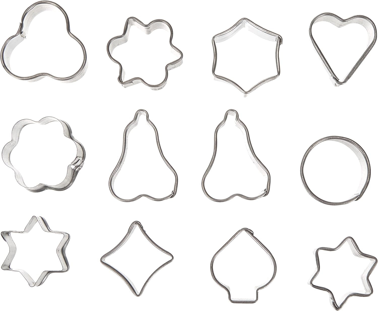 Set de forme pentru biscuiți Zenker 7733, 12 piese, patiserie