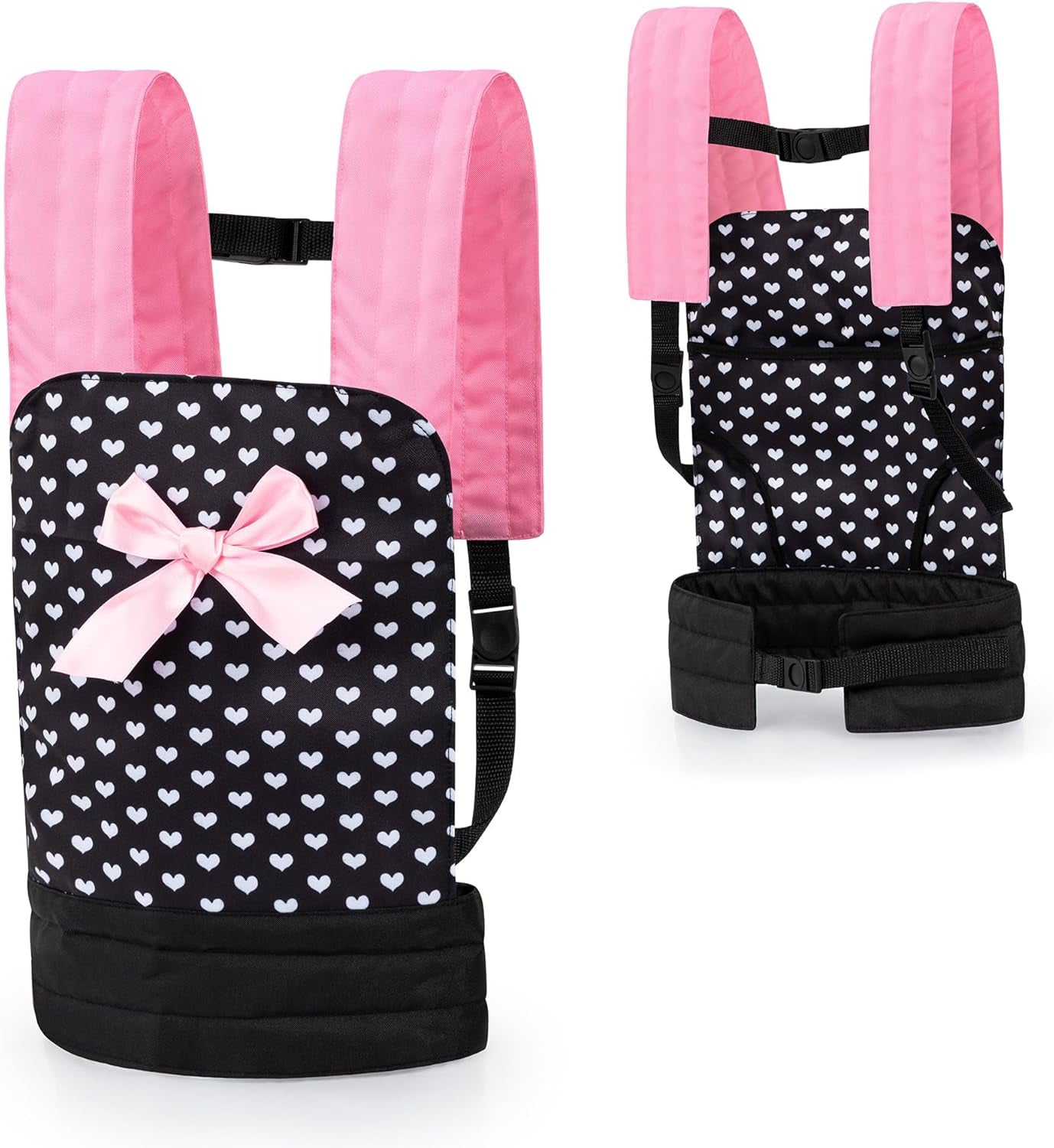 Bayer Design 62260AA Puppentrage EasyCarry, gepolstert, verstellbare Riemen, hinten og vorne tragbar, for Puppen og Plüschtiere