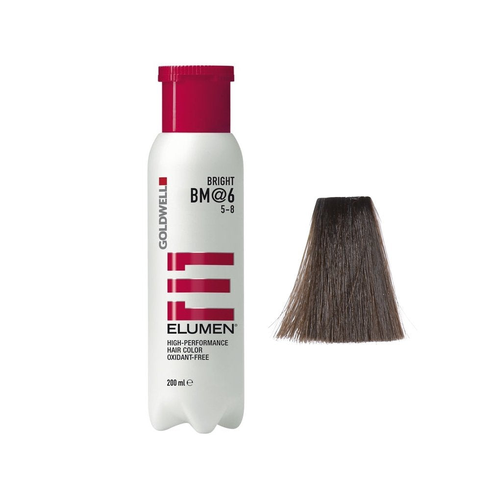 Goldwell Elumen Colour roșu pur RR@all 200ml Vopsea pentru par Naty Shop Bm6 5-8 200 Ml (1 pachet)