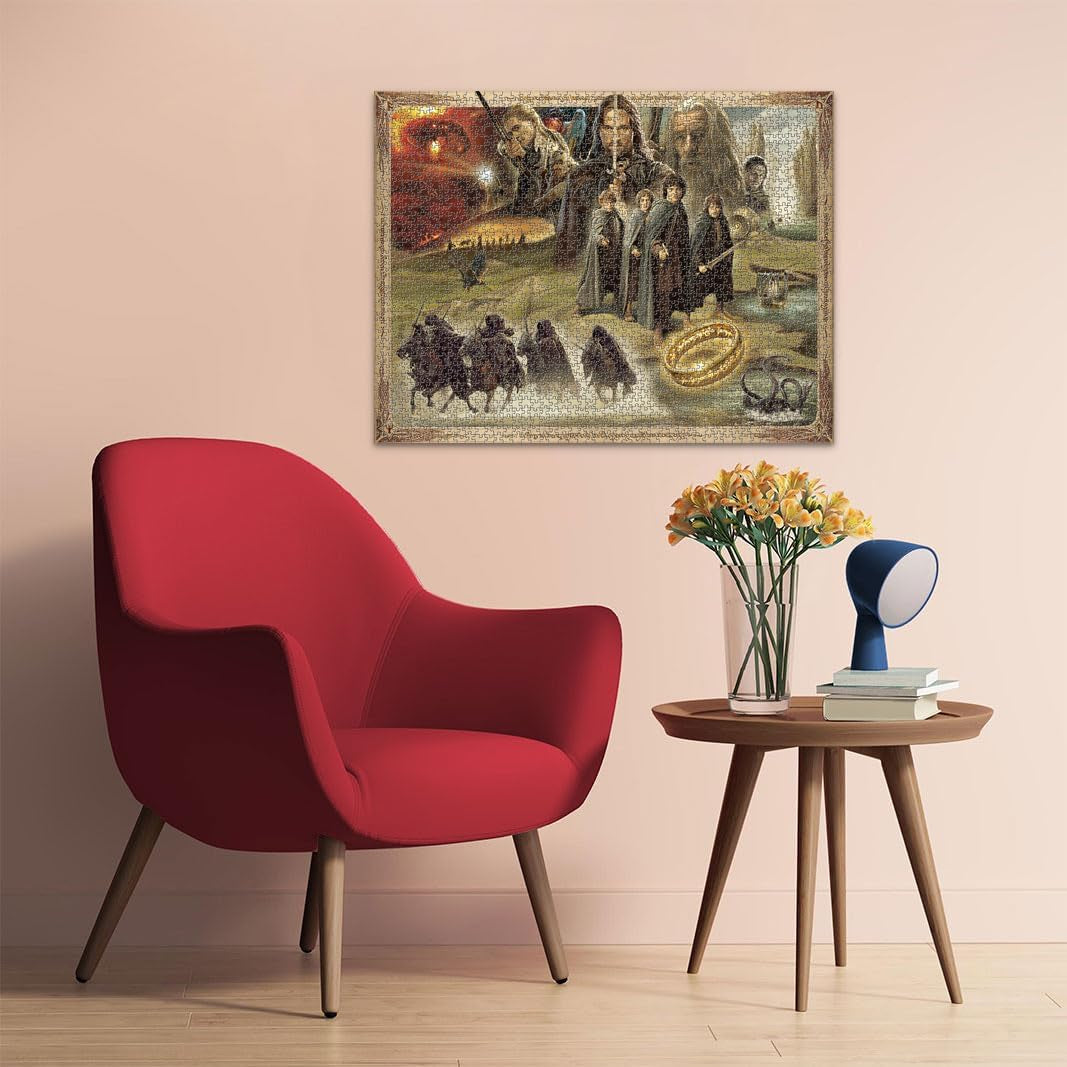 Ravensburger Puzzle 16927 - LOTR: Frăția Inelului - puzzle jigsaw cu 2000 de piese Lord of the Rings pentru adulți și copii de peste 14 ani Puzzle Naty Shop