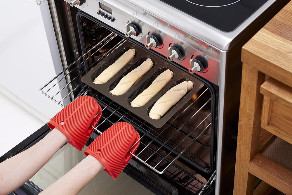 Lékué-Brotbackset, silikone, brun, 30 x 25 x 15 cm (3000085SURM017)