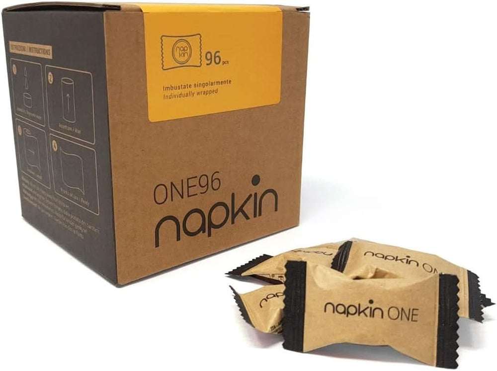 Komprimerede rengøringsservietter CREHO ONE 96 Baby vådservietter Naty Shop