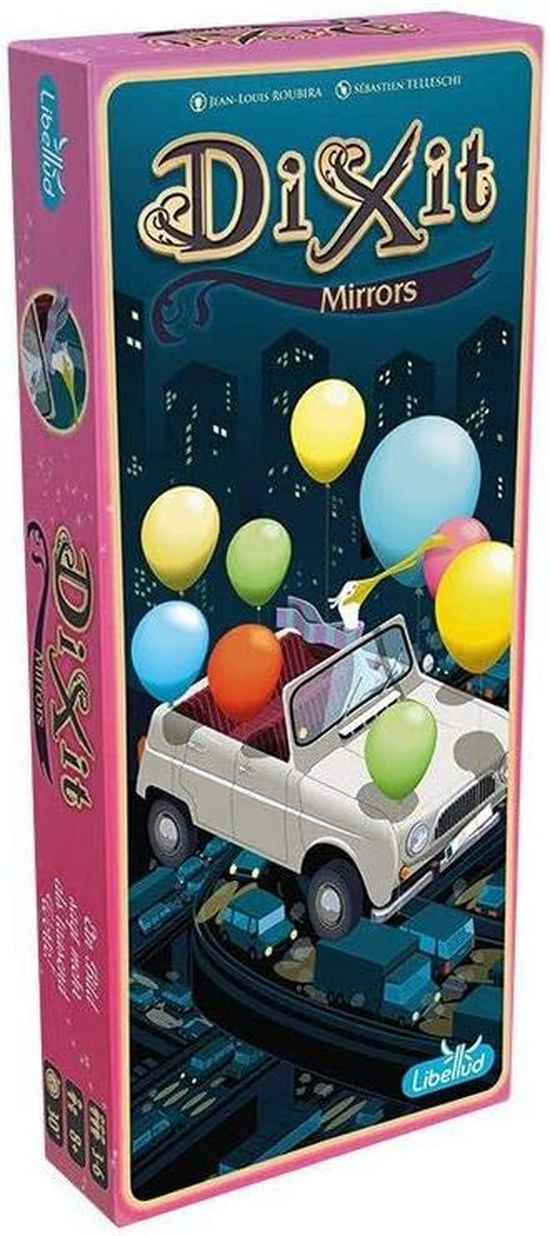 Asmodee, Dixit, Tysk version, Basisspil, Et billede er tusind ord værd, Kreativt familiespil for 3-8 spillere fra 8 år og opefter, Årets spil 2010 med 30 minutters spilletid