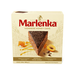 MARLENKA® Probiermix-Produkt | Wiener Honigkuchen (800 g), Kaffee-Honigkugeln (235 g) und Zitronen-Honigkugeln (235 g) und Marlenka Café Crema - Espresso Bohnen (500 g)