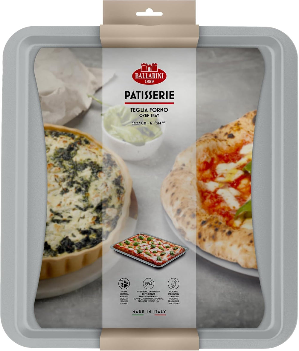 Ballarini, Bradepande, forskellige modeller Forme og bageplader Naty Shop Grå Ovnplade 32 x 37 cm