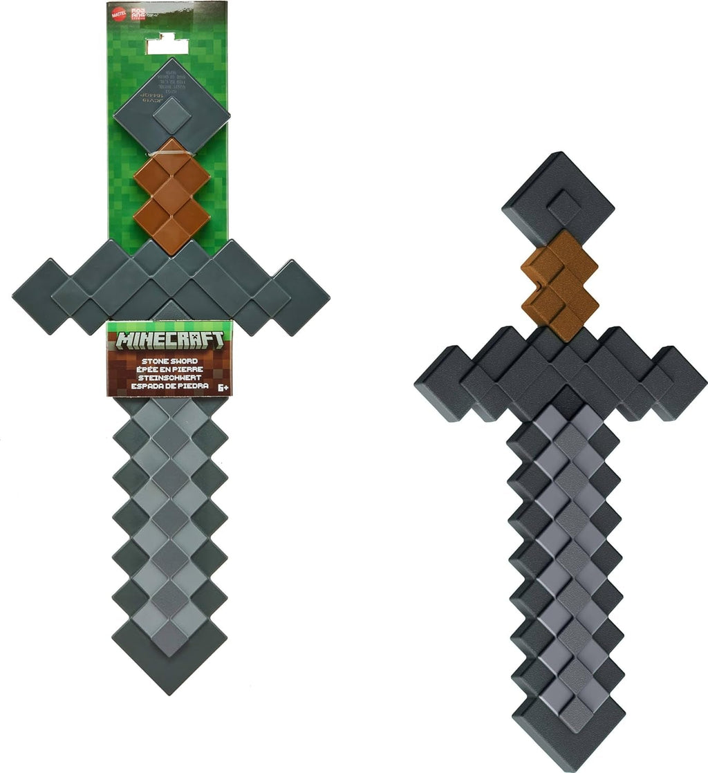 Colecția de accesorii pentru jucării Mattel Minecraft Battle în design pixelat pentru jocuri de rol (stiluri diferite), JCV19, [Multicolor] Action figures Naty Shop Titlu implicit