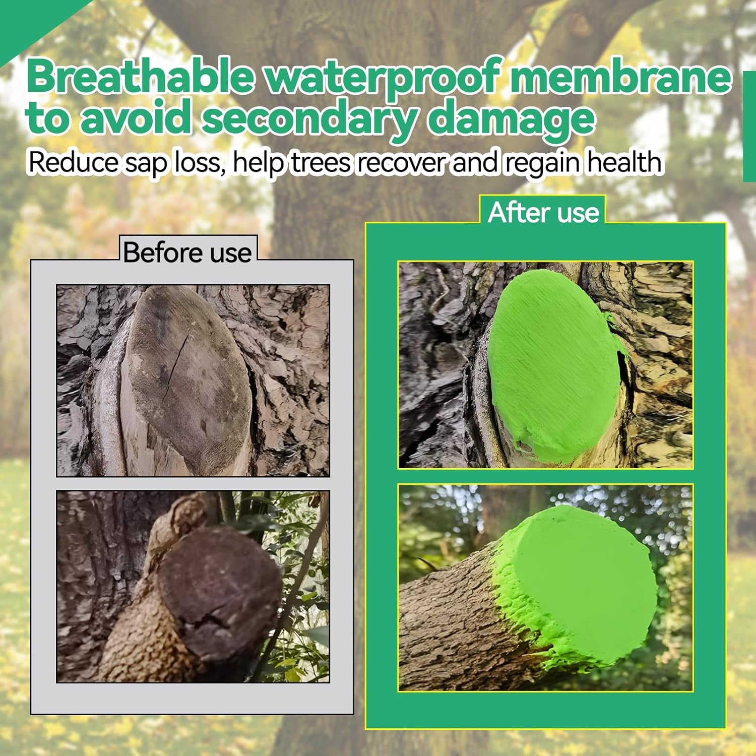 Wundverschluss Für Bäume, Baumwachs Für Obstbäume, Baumwachs Wundverschluss Obstbäume Für Gartenpfropfen, Ziergehölze, Bonsai, Fördert Die Wundheilung, Bildet Schnell Einen Schutzfilm, 300 G