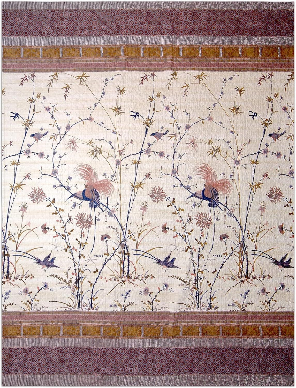 Bassetti Fong sengebetræk, 100 57 tråde pr. cm² / fyld: 100% ren bomuld, creme, 220X255 cm Bassetti Senge og Betræk Creme 220X255 Cm