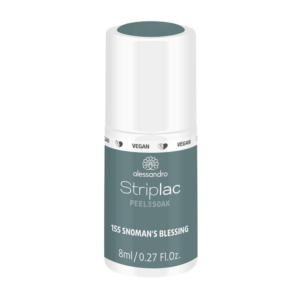 UV-neglelak alessandro Striplac The Elephant Way – Delikat og langtidsholdbar – Nem fjernelse takket være fjernelsesteknologien – Vegansk og grusomhedsfri – 8 ml