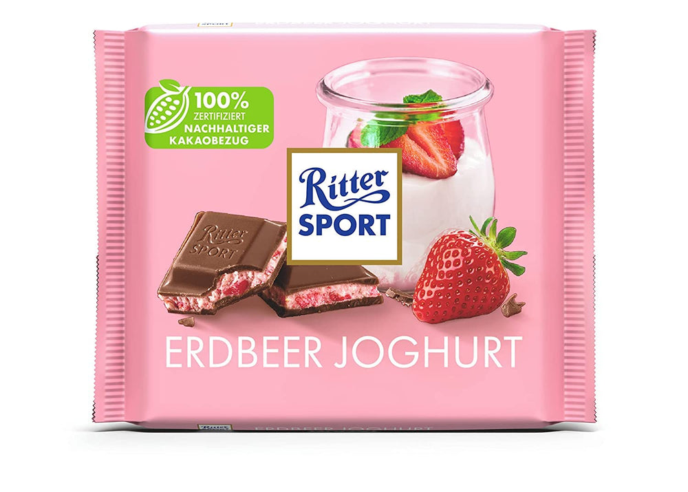 Ritter Sport 250g Alpine Milk Chokolade, Den fineste sødmælkschokolade med en cremet smag, Klassisk chokolade til at dele med venner, 11 barer x 250g