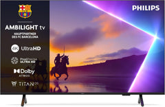 Televizor inteligent LED Philips Ambilight 50PUS8500 4K - ecran de 50 de inci cu Pixel Precise Ultra HD, Titan OS, Dolby Vision și sunet Dolby Atmos